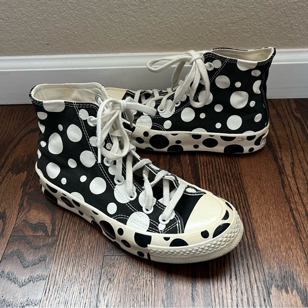 Converse Women’s Chuck 70 High Top Shoes Polka Dots Size 7.5 Lace Up A01182C, - Picture 2 of 16